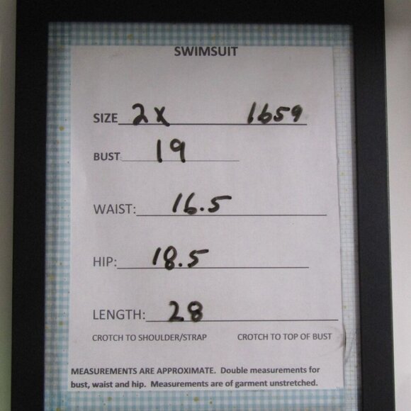 BECCA BY REBECCA 2X  Virtue Mauve Purple CROCHET One Piece Plunge Swim suit - Picture 11 of 11